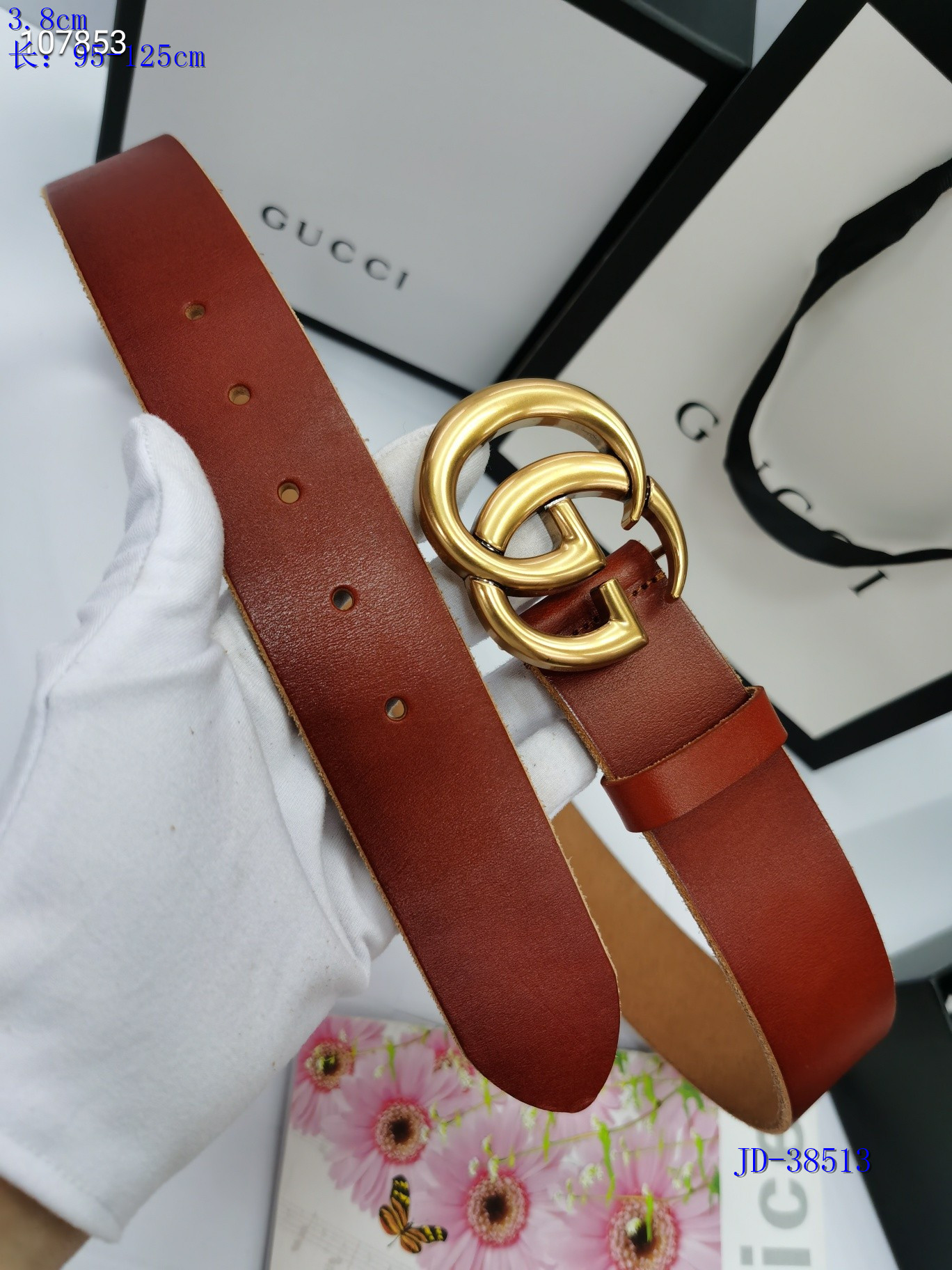 Gucci Belts 3.8CM Width 007